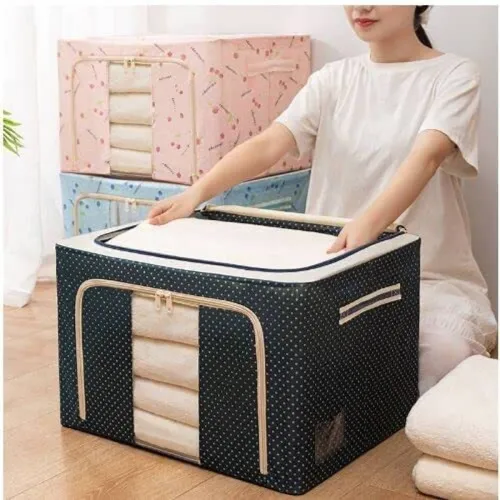 Image of STARKENDY Foldable Box Storage Organizer Bag