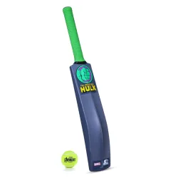 Starter Hulk Cricket Bat & Ball Set, Size 4 (Multi-Colour)
