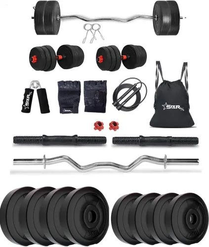Image of STARX 20 kg 20 Kg Home Gym Combo