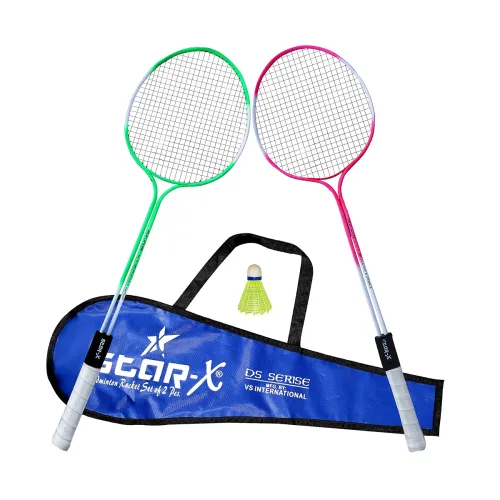 Image of Starx Double Shaft Badminton Racket 