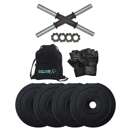 Image of Starx Pvc10acc Plastic Dumbbell Set