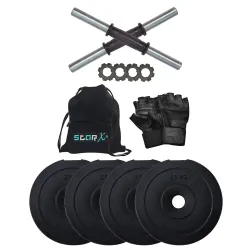 Starx Pvc10acc Plastic Dumbbell Set