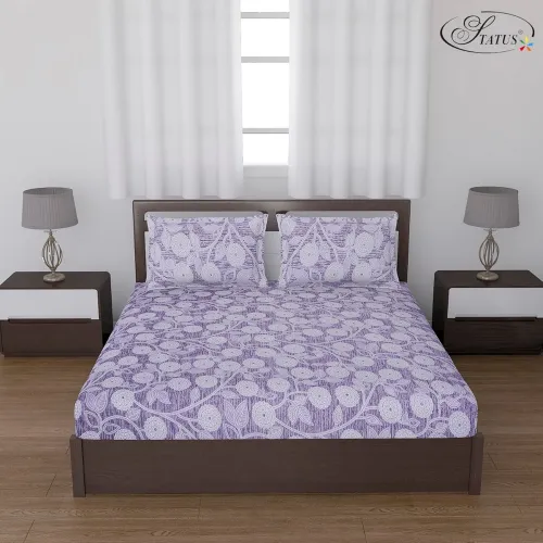 Image of Status Contract 2024 Cotton Rich Double Bedsheet 