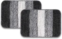 STATUS Microfiber Bathroom Mat, Po2
