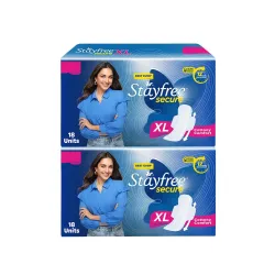 Stayfree Secure XL Sanitary Pads – 36 Pads