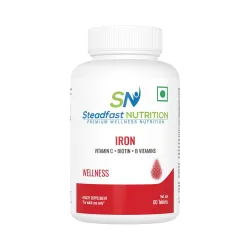 Steadfast Nutrition Iron- 60 Vegetarian Tablets