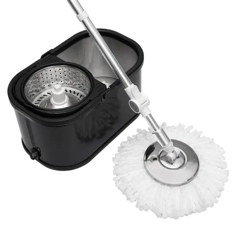 Image of Steel Bucket Mop - 360° Spin Mop