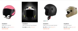 Steelbird Helmet Minimum 30% Discount + Use Coupon Code