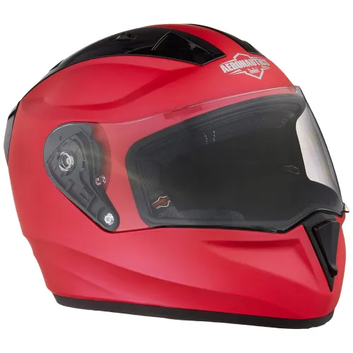Image of Steelbird SA-1 Aeronautics Full Face Helmet with Cromic Visor (Matt Hot Pink, M)