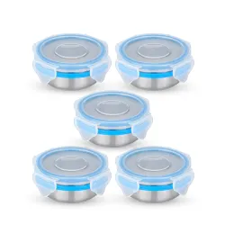 STEELLOCK Stainless Steel Airtight Container with Lid | Leakproof, BPA-Free, Durable Kitchen Storage | Multipurpose Food