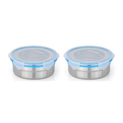 Image of STEELLOCK Airtight Steel Containers 1L*2