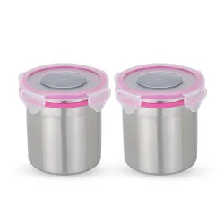 STEELLOCK Stainless Steel Airtight Container with Lid | Leakproof, BPA-Free