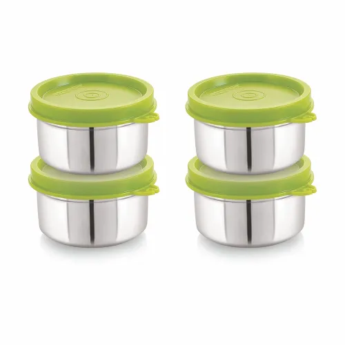 Image of STEELLOCK Stainless Steel Airtight Container Set of 4, 500ml