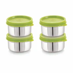 STEELLOCK Stainless Steel Airtight Container Set of 4, 500ml