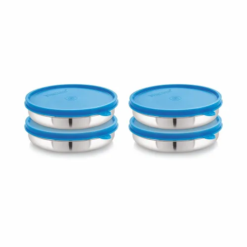 Image of STEELLOCK Stainless Steel Airtight Container 550ml Set of 4