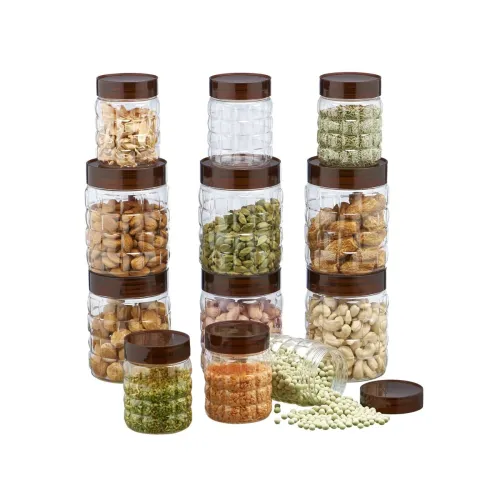 Image of Steelo 12 pcs PET Container Set - x 6, 600ml x 6 (Solitaire)