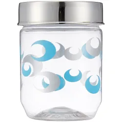 Steelo Polyester Selo Container Set (Transparent, Clear, 200ml) - Set of 6