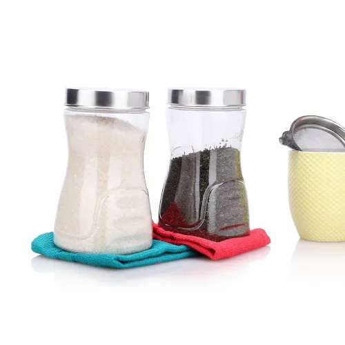 Image of Steelo Sobo Container Set, 1 L, Set of 2, Transparent, Clear