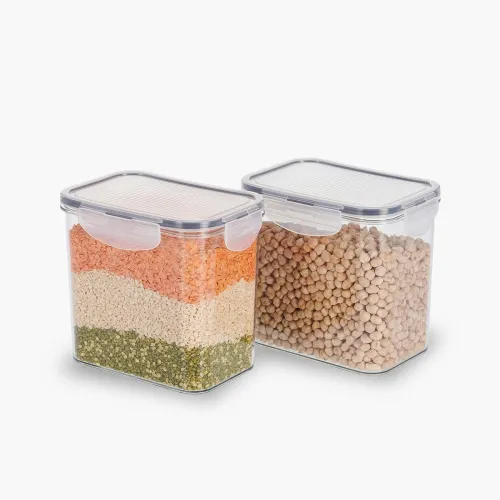 Image of Steelo Sofresh Soclick Plastic Container Set, Po2