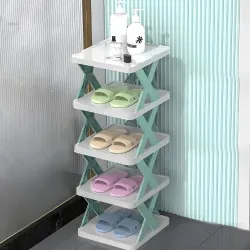 STELITE 5-Layer Plastic Shoe Rack 