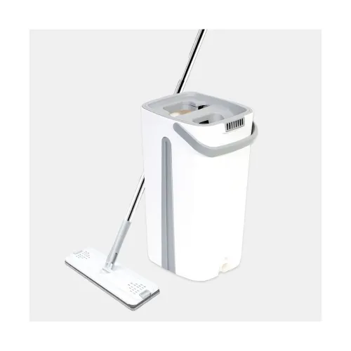 Image of STELLIX Plastic Mop with Bucket for Floor Cleaning 