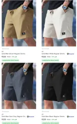 Sti Mens Shorts at minimum 75% Discount