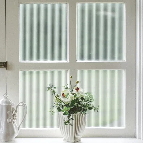 Image of STICKERLY Vinyl Frosted Privacy Glass Film for Window