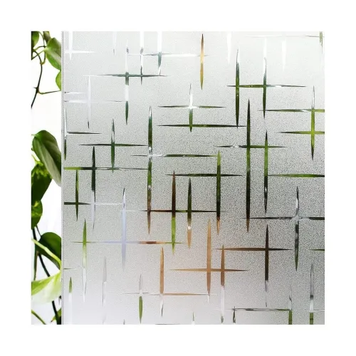 Image of STICKERLY Vinyl Frosted Window Glass Film 