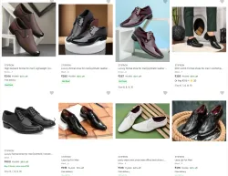 STIFRON  lace up Shoes for Men Minimum 80% Discount Starting At ₹285