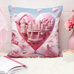 STITCHNEST Girls Boys Printed Jute Cushion Cover, Set of 1