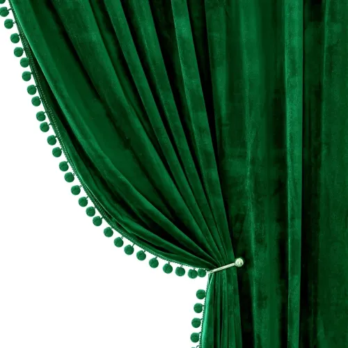 Image of STITCHNEST Premium Velvet Curtains 8ft