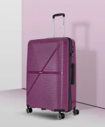 Stony Brook by Nasher Miles Large Check-in Suitcase (75 cm) 8 Wheels - Axis Hard - Purple