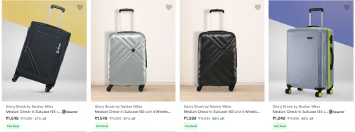 Image of Stony Brook Nasher Miles Medium Suitcase at minimum 75% Discount