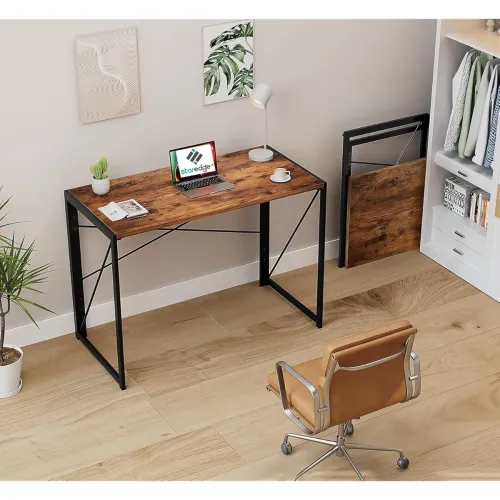 Image of STOREDGE® folding office desk