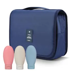 Storescent Girls Hanging Carry-On Cosmetic Bag Set