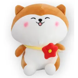 Storio Cat Flower Plush Soft Toy – 25 cm | Cute Stuffed Animal Toy for Kids