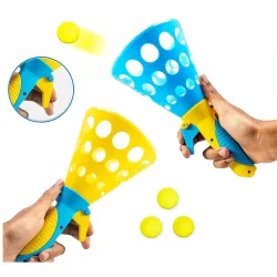 Storio Click and Catch Twin Ball Launcher Game