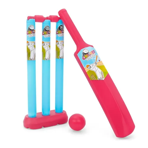 Image of Storio Junior Cricket Set for Kids 2+ Years
