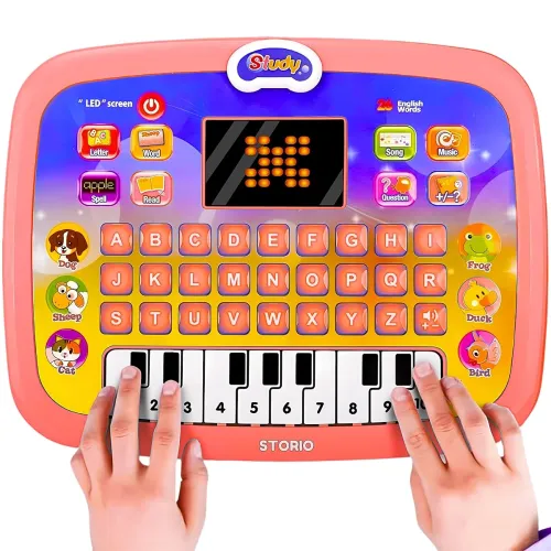 Image of Storio Learning Educational Kids Piano Laptop 