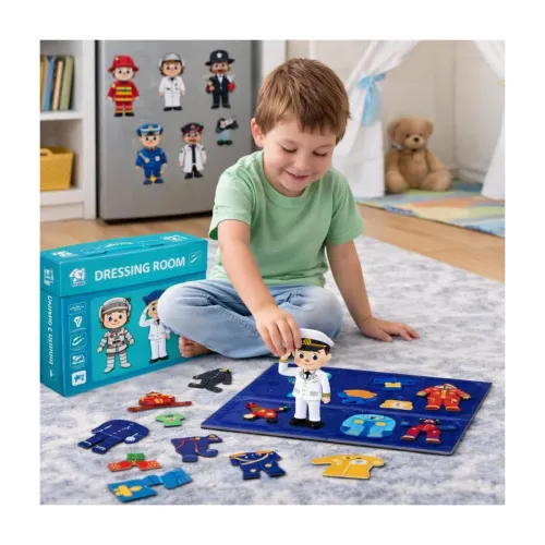 Image of Storio Magnetic Dressing Room Toy for Kids