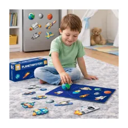 Storio Magnetic Solar System Puzzle Box 