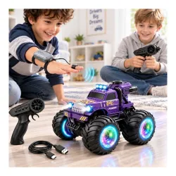 Storio Power Racer Off Roader Rechargeable Remote Control Car | RC Car Monster Truck | Lithium Battery | C-Type Charging | 2.4GHz Remote Controller
