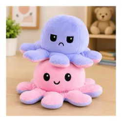 Storio Reversible Octopus Plush Toy