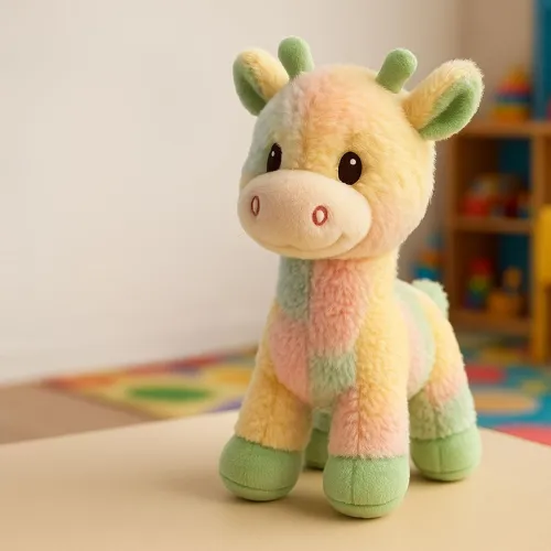Image of Storio Soft Plush Giraffe Toy for Kids 