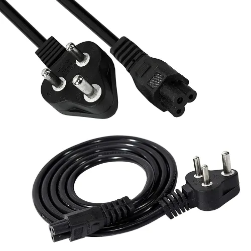 Image of Storite 1.5M 3 Pin Laptop Power Adapter Cable, Black