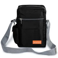 Storite 10 Inch Stylish Padded Mini Sling Bag for Men and Women, Small Passport Travel Bag and Small Sling Bag With Wate