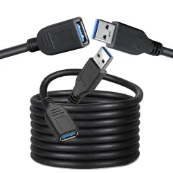 Storite 3 Meter USB 3.0 Male to Female Extension Cable, Black