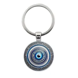 Storite Evil Eye Keychain – Protective & Stylish Keyring for Men & Women