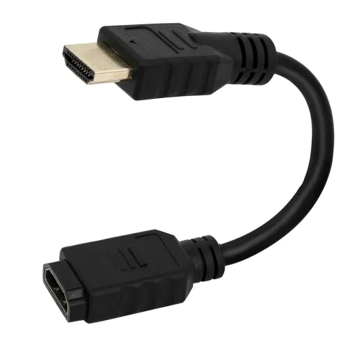 Image of Storite HDMI Male to Female Extension Adapter Cable 10cm