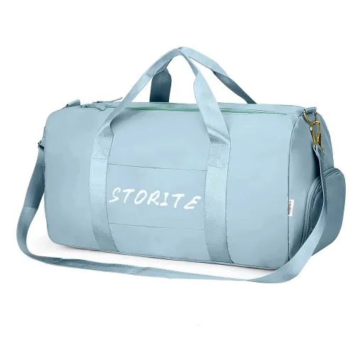 Image of Storite Nylon 46 cm Foldable Travel Duffel Bag,